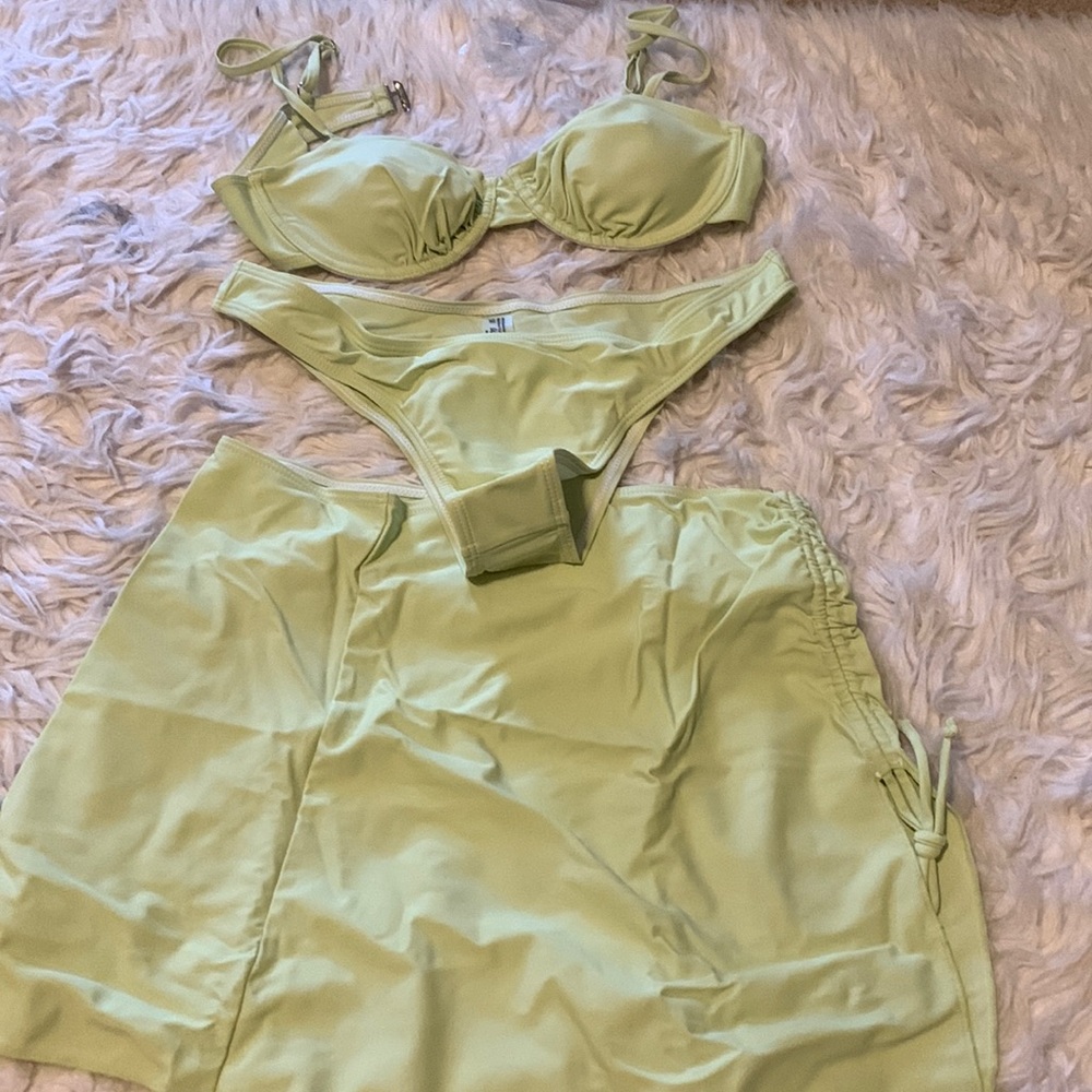 3 piece fashionnova bikini set